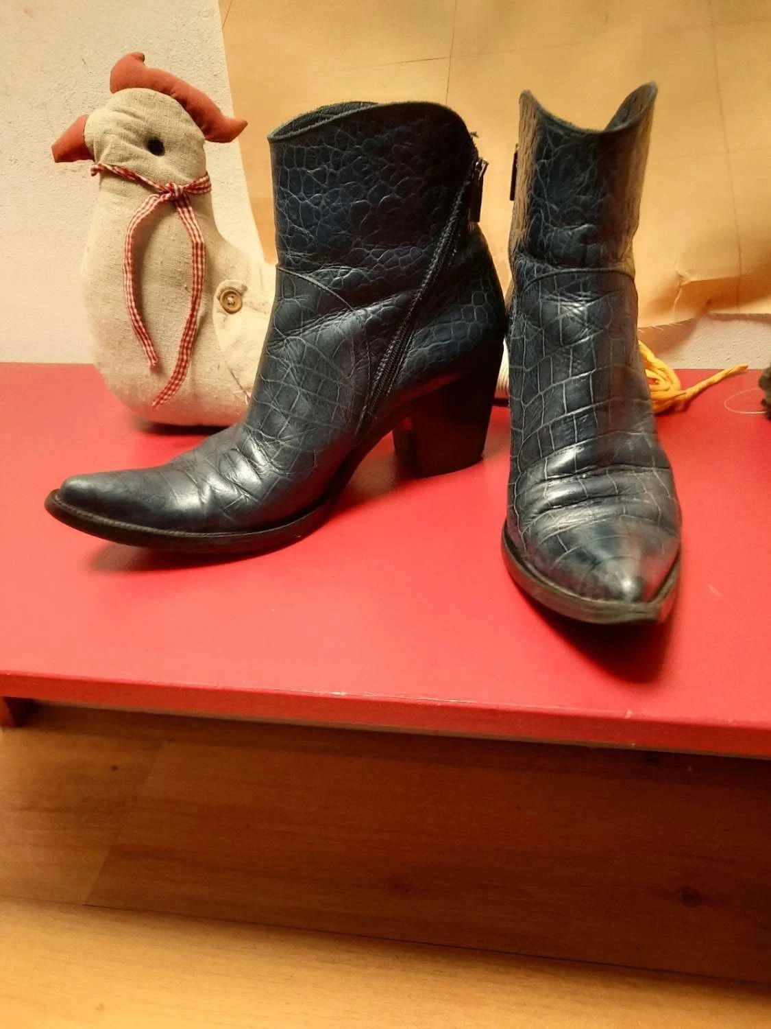 🥀Bottines tout cuir, femme 37. Vero Cuoio. – photo 6